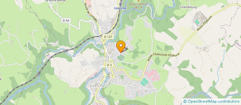 localisation de l'entreprise MADAME LUCIA CUHARCIUC à UZERCHE