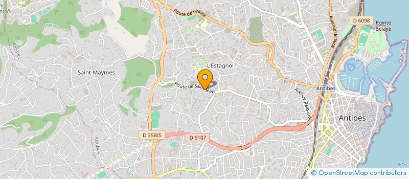 localisation de l'entreprise MADAME LUCIA D INGIANNA  ANTIBES