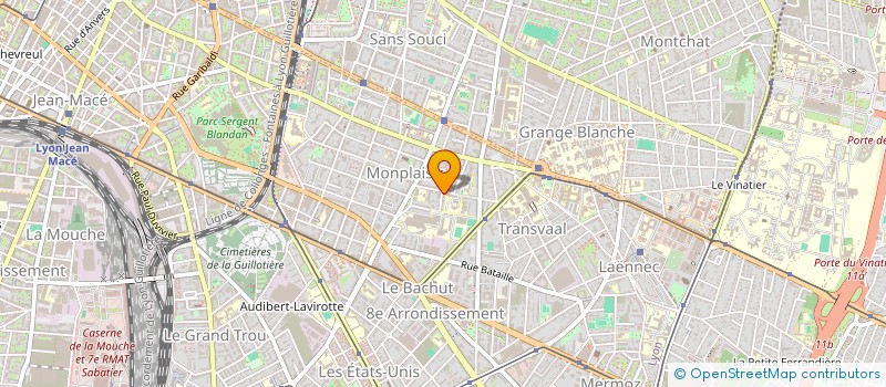 localisation de l'entreprise MADAME LUCIA D'INTRONO  LYON