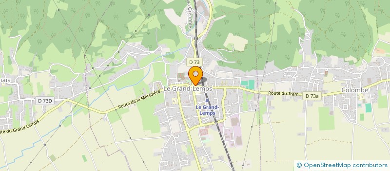 localisation de l'entreprise MADAME LUCIA DE CASTRO  LE GRAND-LEMPS