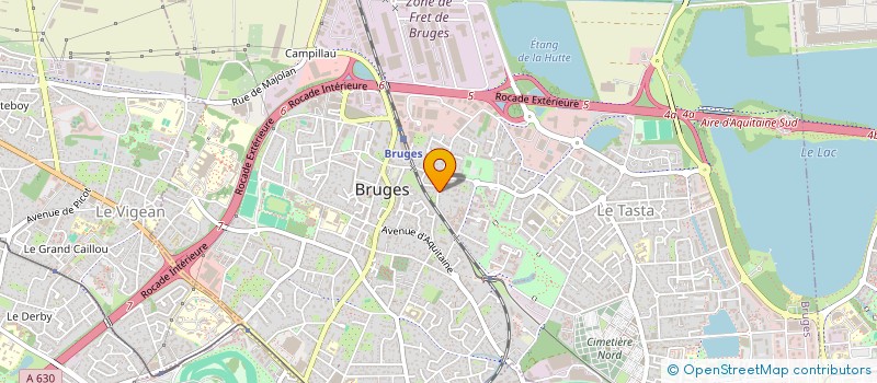 localisation de l'entreprise MADAME LUCIA DE JESUS BRANCO  BRUGES