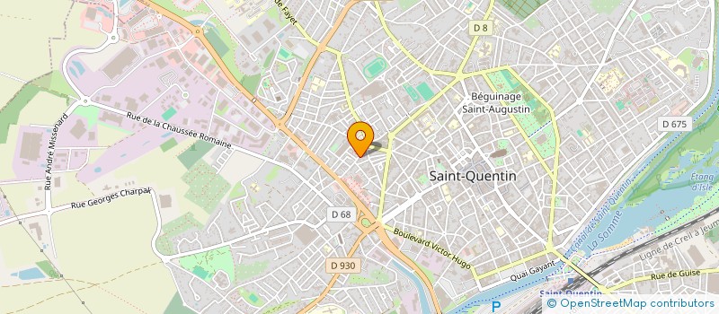 localisation de l'entreprise MADAME LUCIA DE SOUSA FELIX à SAINT QUENTIN