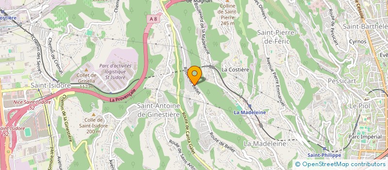 localisation de l'entreprise MADAME LUCIA DOS SANTOS SIMOES  NICE