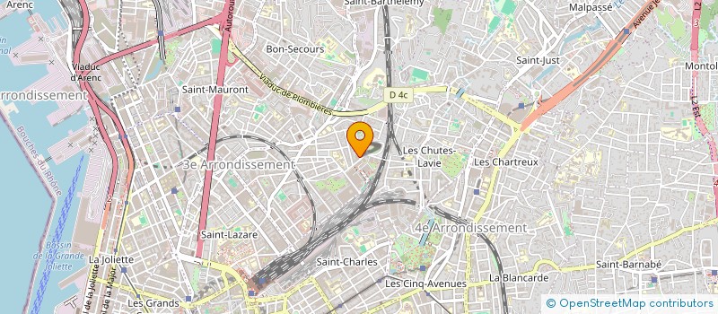localisation de l'entreprise MADAME LUCIA EHRLICH à MARSEILLE