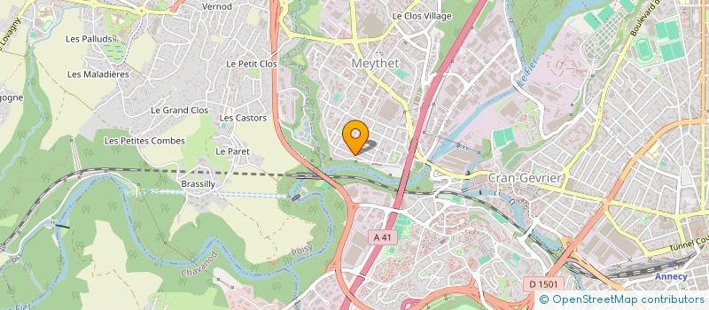 localisation de l'entreprise MADAME LUCIA FRANCISCO  ANNECY