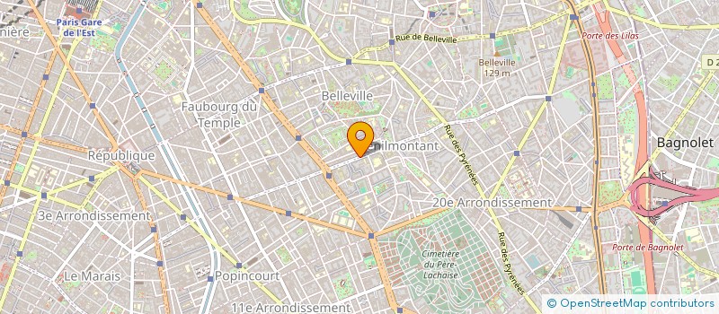 localisation de l'entreprise MADAME LUCIA GARCIA PULLES  PARIS