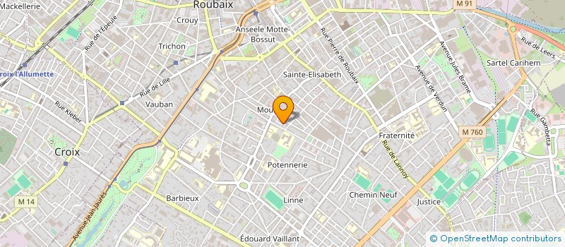 localisation de l'entreprise MADAME LUCIA GHEORGHE  ROUBAIX