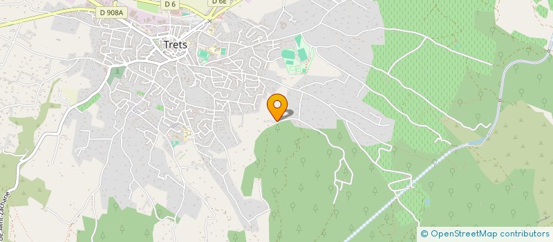 localisation de l'entreprise MADAME LUCIA GOBBI à TRETS