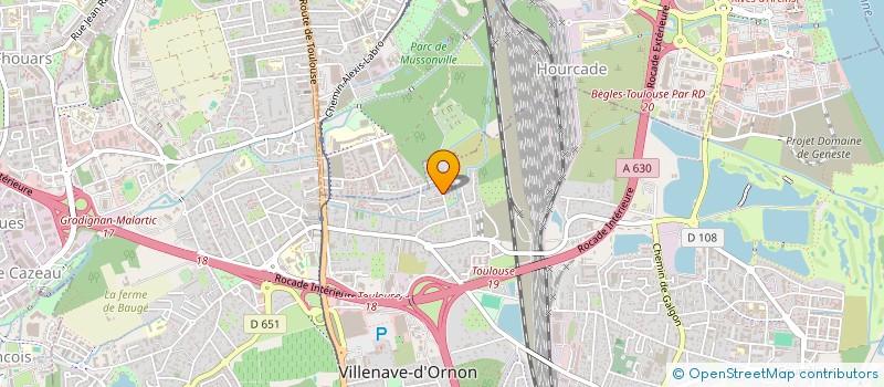 localisation de l'entreprise MADAME LUCIA GUILLON à VILLENAVE-D'ORNON