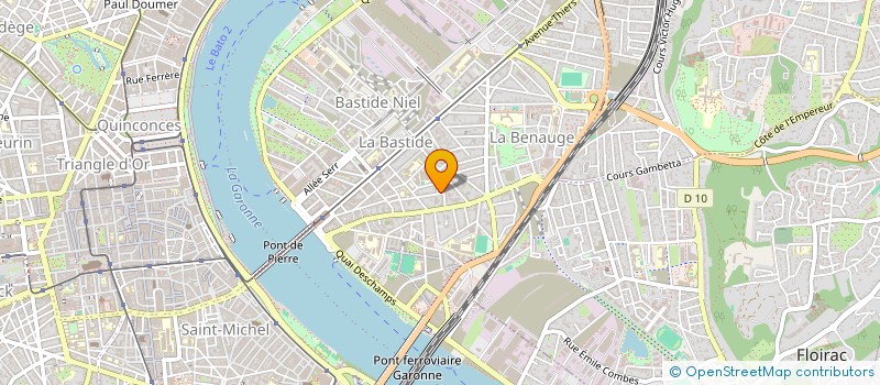 localisation de l'entreprise MADAME LUCIA HUDSON-TURNER  BORDEAUX