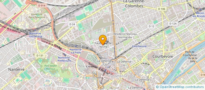 localisation de l'entreprise MADAME LUCIA MANDRA à COURBEVOIE