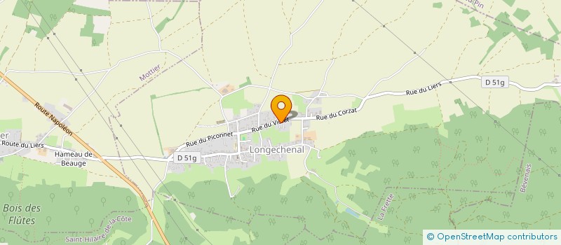 localisation de l'entreprise MADAME LUCIA MARIA INACIO PIRES  LONGECHENAL