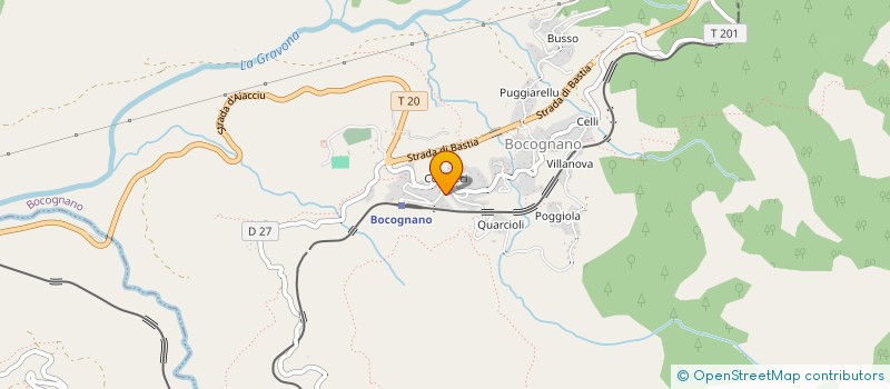 localisation de l'entreprise MADAME LUCIA MARTINETTI à BOCOGNANO