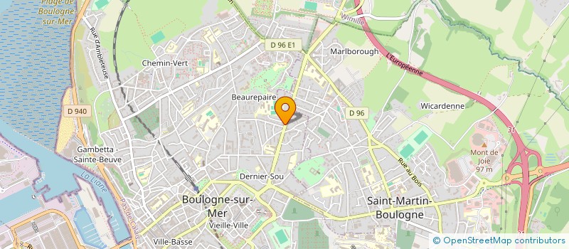 localisation de l'entreprise MADAME LUCIA MICADORA POP à BOULOGNE-SUR-MER