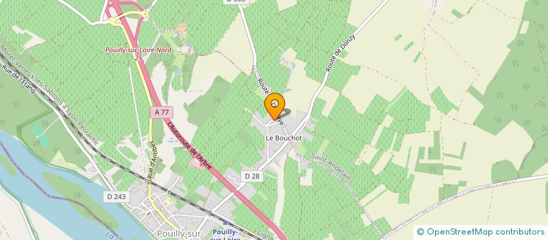 localisation de l'entreprise MADAME LUCIA MINEUR à POUILLY-SUR-LOIRE