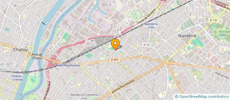 localisation de l'entreprise MADAME LUCIA MOREIRAS  NANTERRE