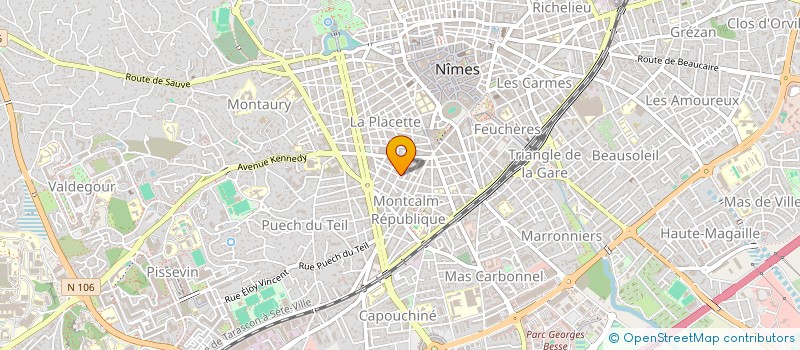 localisation de l'entreprise MADAME LUCIA NAVEDA à NIMES