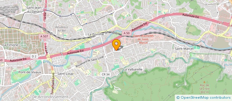localisation de l'entreprise MADAME LUCIA NUNES à MARSEILLE