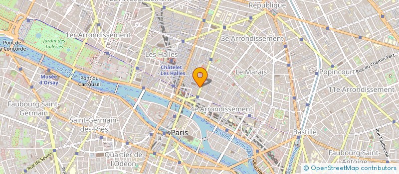 localisation de l'entreprise MADAME LUCIA PUGA  PARIS