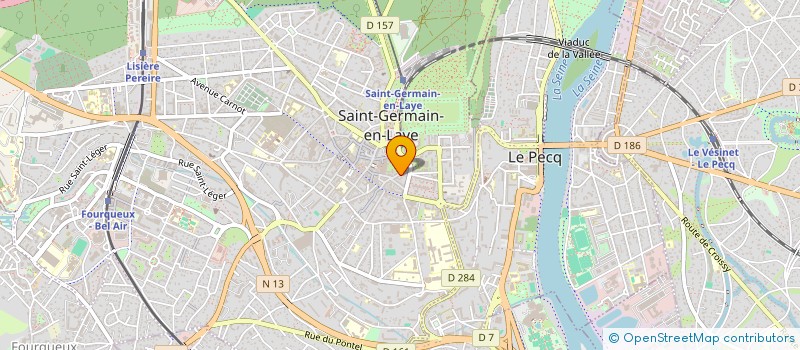 localisation de l'entreprise MADAME LUCIA YBARRA  SAINT-GERMAIN-EN-LAYE