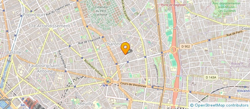 localisation de l'entreprise MADAME LUCIA ZAPPAROLI  PARIS