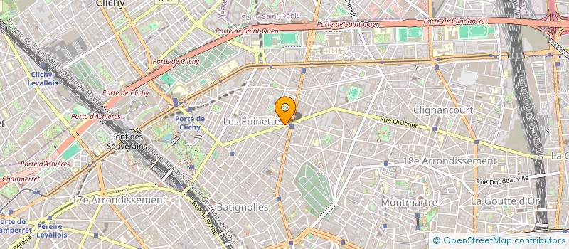 localisation de l'entreprise MADAME LUCIANA VILLANI  PARIS