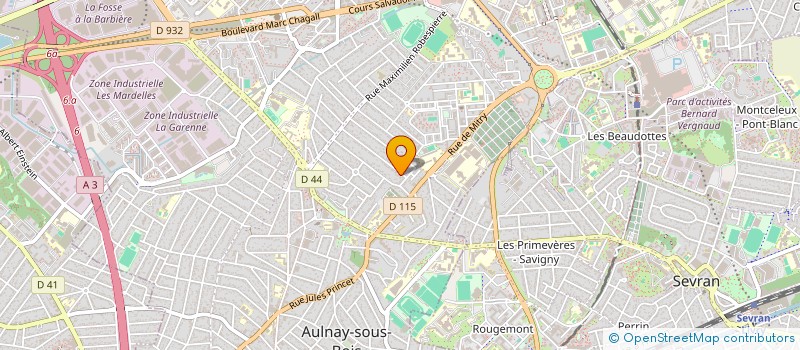localisation de l'entreprise MADAME LUCIANA XAVIER COELHO à AULNAY-SOUS-BOIS