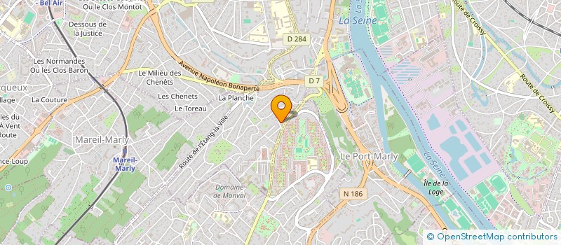 localisation de l'entreprise MADAME LUCIANNA SOLA  LE PECQ