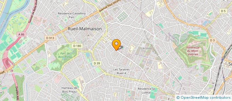 localisation de l'entreprise MADAME LUCICA ARBA à RUEIL MALMAISON