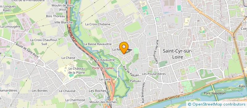 localisation de l'entreprise MADAME LUCICA CONSTANTIN  SAINT-CYR-SUR-LOIRE