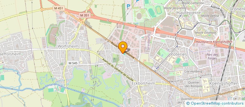 localisation de l'entreprise MADAME LUCICA STANCA  ECKBOLSHEIM