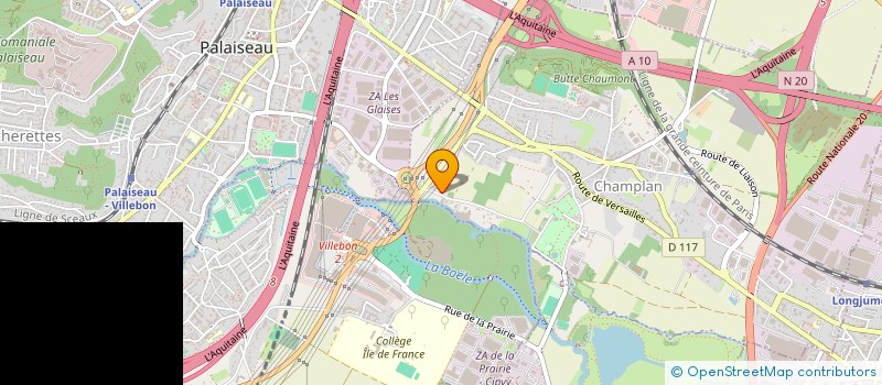 localisation de l'entreprise MADAME LUCICLEIA SCHEFFER BORGES  CHAMPLAN