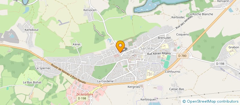 localisation de l'entreprise MADAME LUCIE ABOLIVIER  SARZEAU