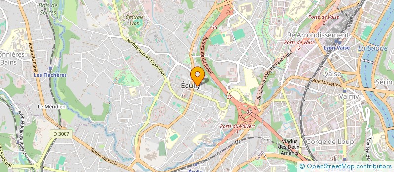 localisation de l'entreprise MADAME LUCIE ABOUAF  ECULLY