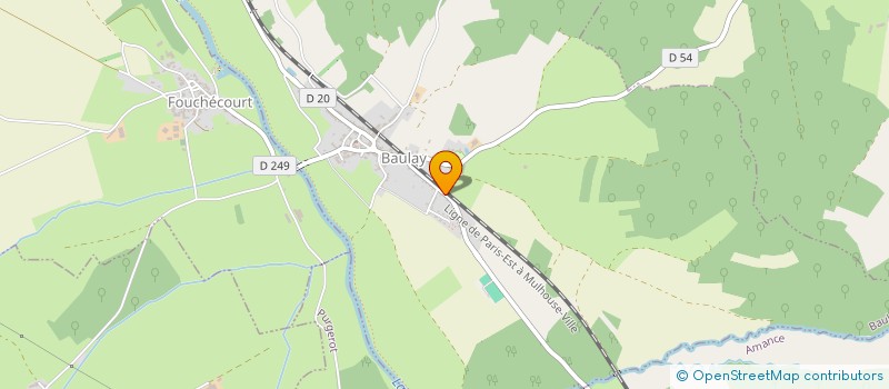 localisation de l'entreprise MADAME LUCIE ABRANTES LOURENCO  BAULAY