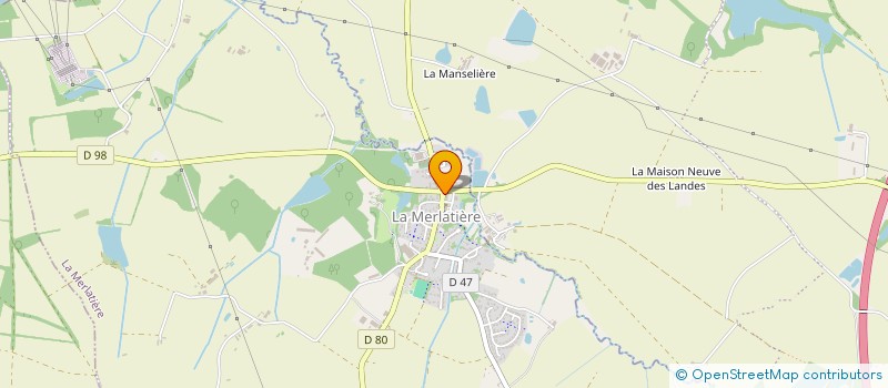 localisation de l'entreprise MADAME LUCIE ADELER à LA MERLATIERE