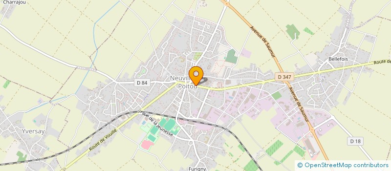 localisation de l'entreprise MADAME LUCIE ALADENIZE  NEUVILLE-DE-POITOU