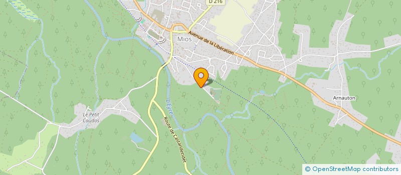 localisation de l'entreprise MADAME LUCIE ALEXANDRE  MIOS