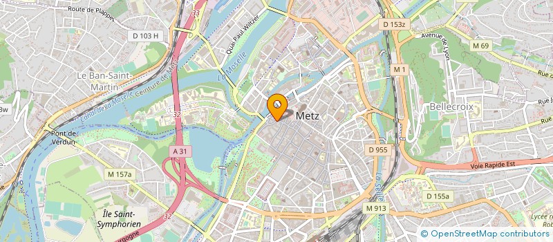 localisation de l'entreprise MADAME LUCIE ALLARD  METZ