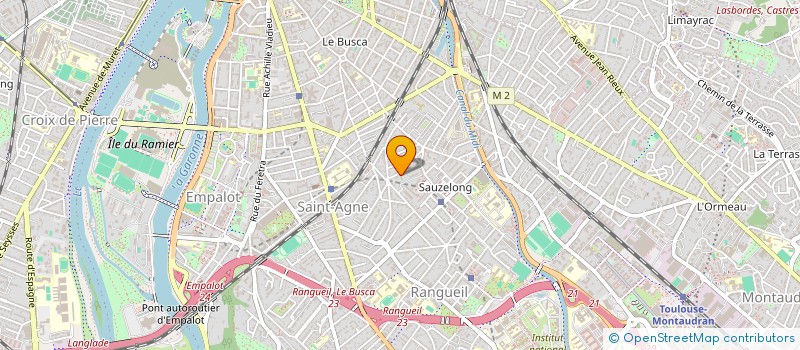 localisation de l'entreprise MADAME LUCIE ALLOUCHE à TOULOUSE