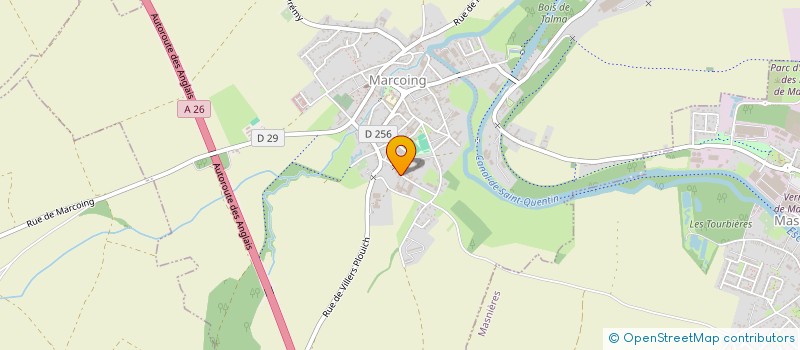 localisation de l'entreprise MADAME LUCIE ALMEIDA  MARCOING