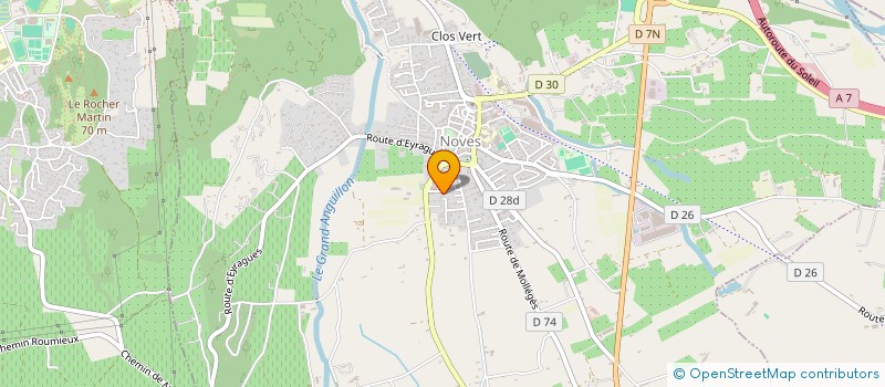 localisation de l'entreprise MADAME LUCIE ALMODOVAR  NOVES