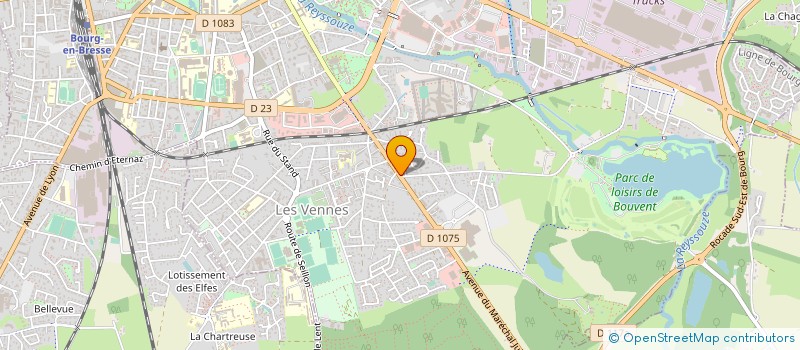 localisation de l'entreprise MADAME LUCIE ANDRE  BOURG-EN-BRESSE