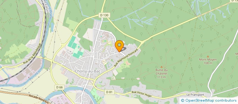 localisation de l'entreprise MADAME LUCIE ANTONINI  CHOISY-AU-BAC