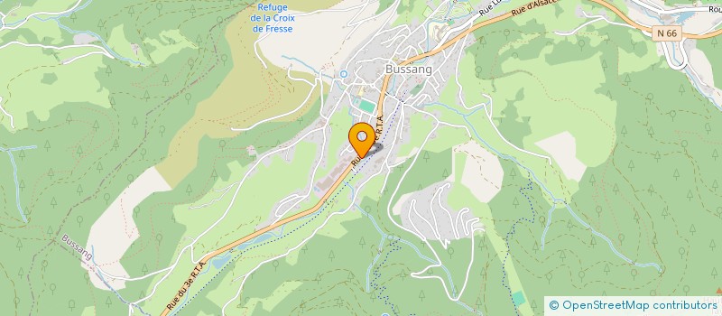 localisation de l'entreprise MADAME LUCIE ANTOUARD  BUSSANG