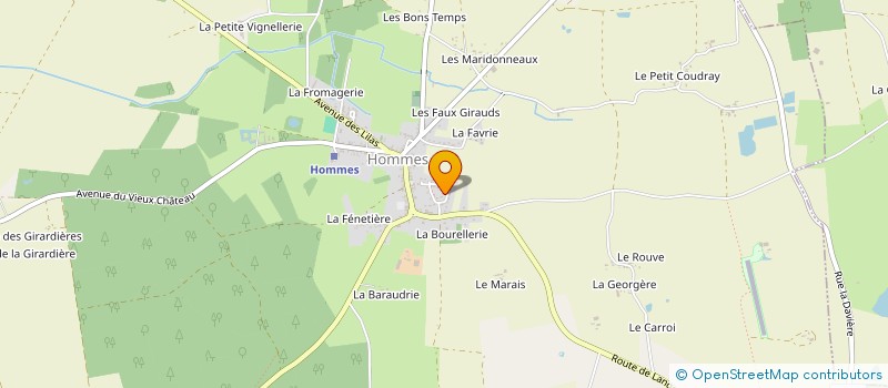 localisation de l'entreprise MADAME LUCIE ARNAUDIN  HOMMES