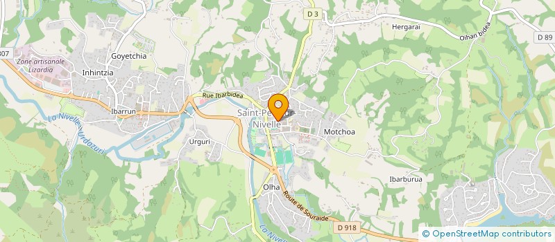 localisation de l'entreprise MADAME LUCIE ASSERIN  SAINT-PEE-SUR-NIVELLE