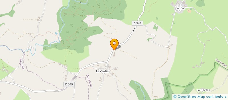 localisation de l'entreprise MADAME LUCIE AUBELEAU  DURENQUE