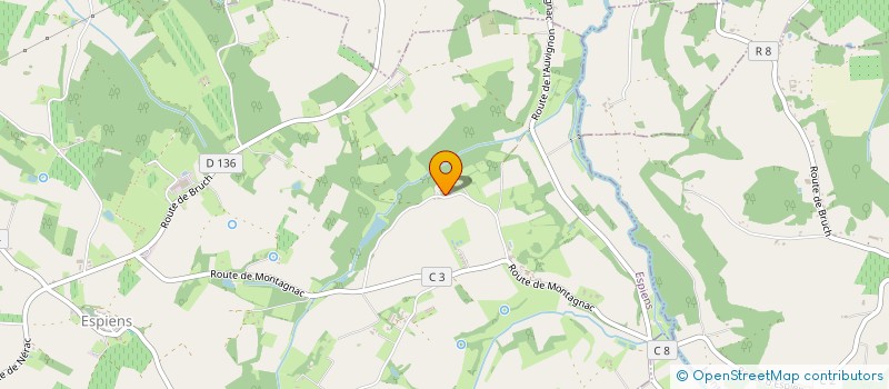 localisation de l'entreprise MADAME LUCIE AUPETIT  ESPIENS