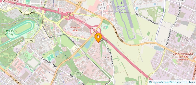 localisation de l'entreprise MADAME LUCIE BACHER  SAINT-PRIEST